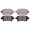 Advics 05-00 Toyota Mr2 Spydr/09-01 Prius:Front Disc Brake Pad, Ad0822 AD0822 - alternate 1